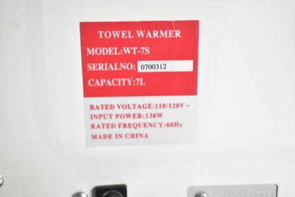 White Towel Services WT-7S Deluxe Dental Towel Warmer