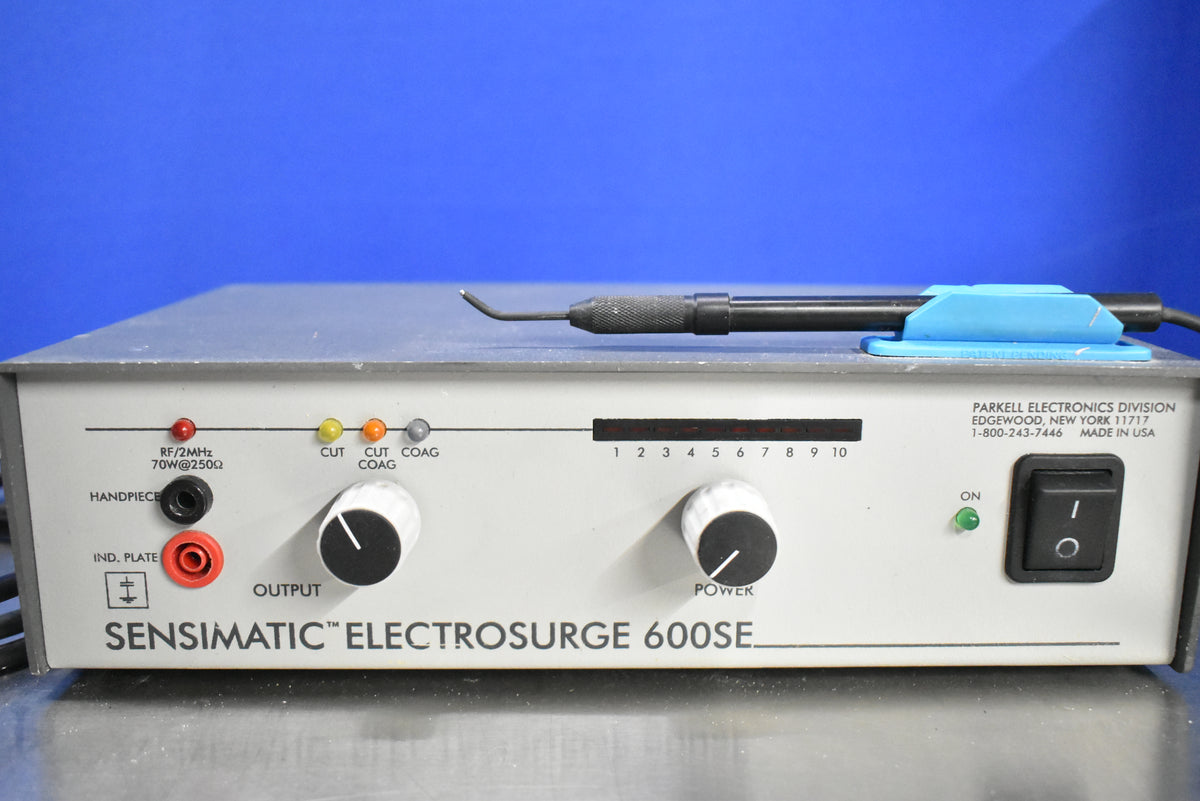 Parkell Sensimatic Electrosurge 600SE with Accessories