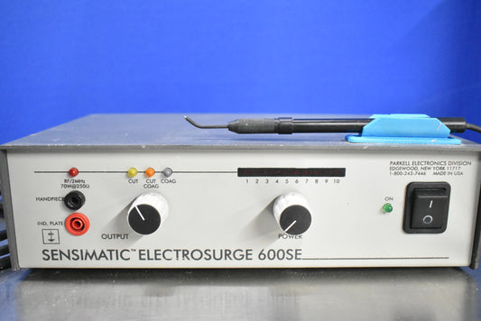 Parkell Sensimatic Electrosurge 600SE with Accessories