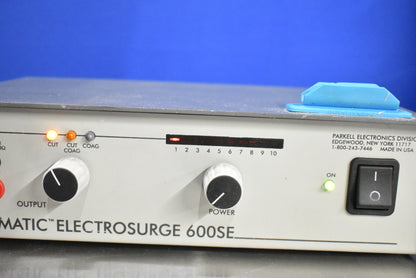 Parkell Sensimatic Electrosurge 600SE with Accessories