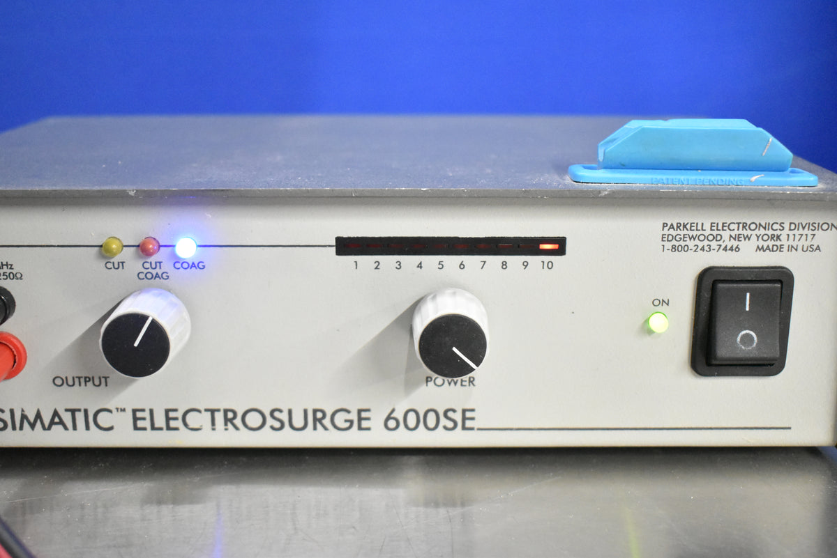 Parkell Sensimatic Electrosurge 600SE with Accessories