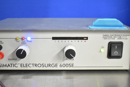 Parkell Sensimatic Electrosurge 600SE with Accessories
