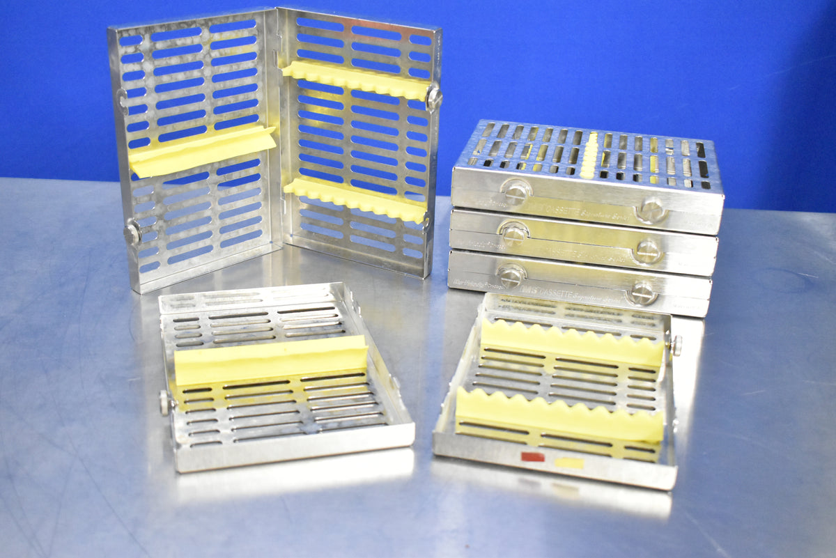 Lot of 5 - Hu-Friedy IMS Signature Series 10 Instrument Cassettes