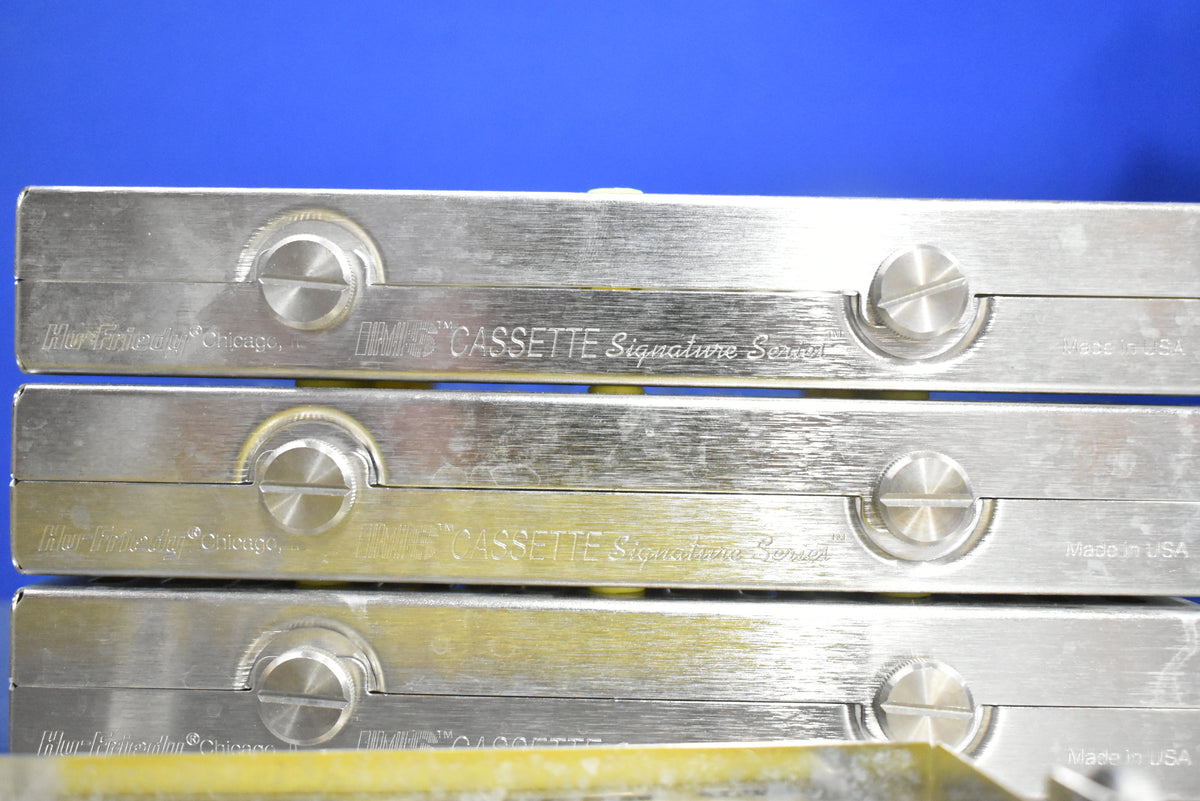 Lot of 5 - Hu-Friedy IMS Signature Series 10 Instrument Cassettes