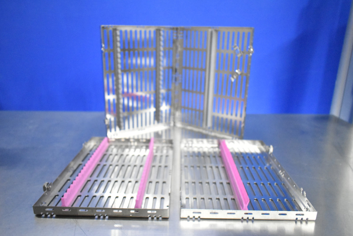 Hu-Friedy IMS Signature Series Dental Autoclave Cassettes 2 Trays & Rack