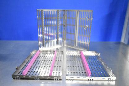 Hu-Friedy IMS Signature Series Dental Autoclave Cassettes 2 Trays & Rack