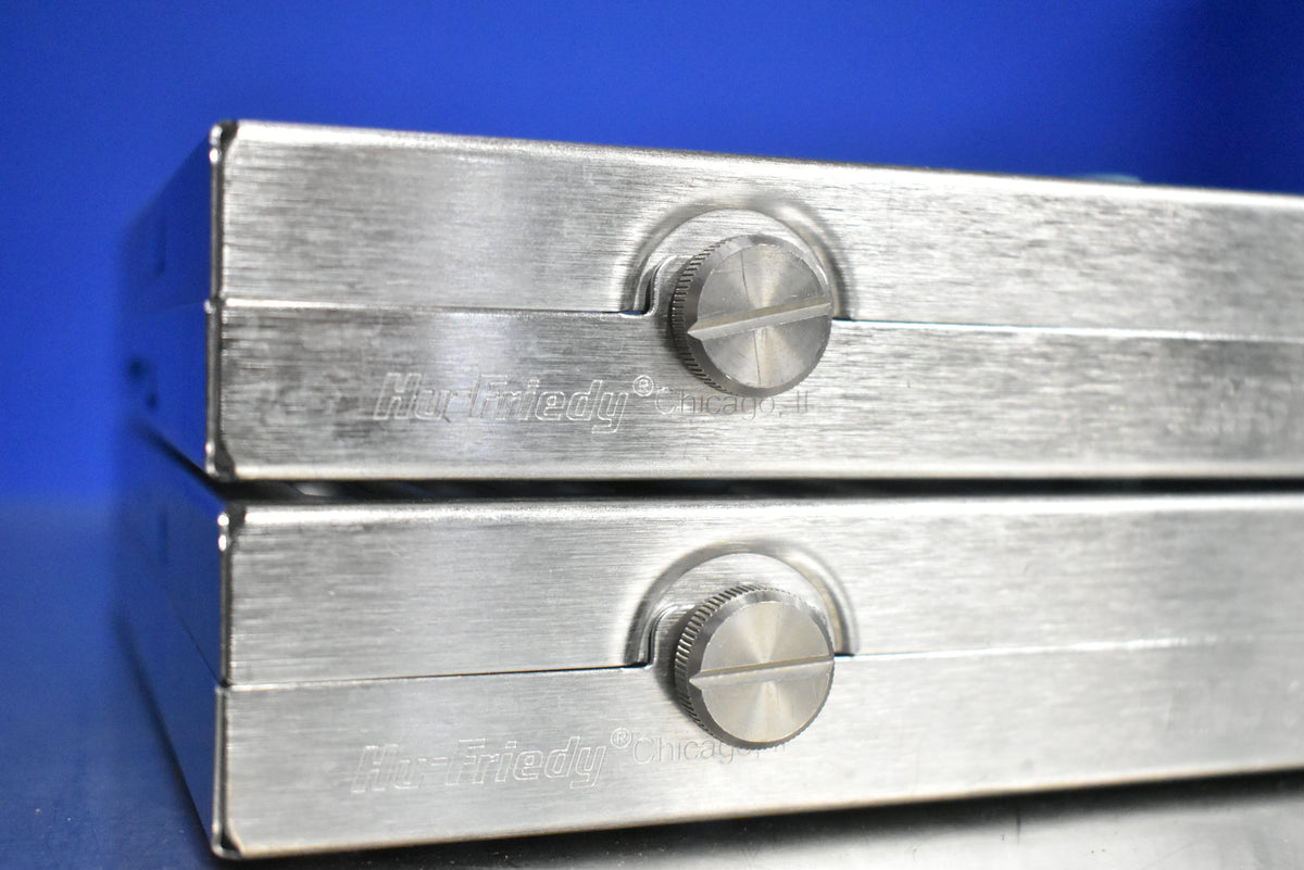 Lot of 2 Hu-Friedy IMS Signature Series Dental Instrument Sterilization Cassette