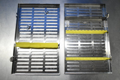 Hu-Friedy IMS Signature Series Dental Instrument Sterilization Cassette Yellow