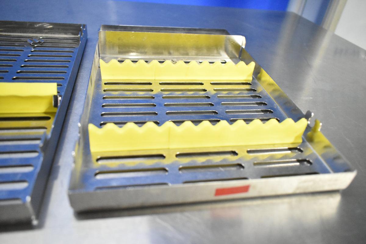 Hu-Friedy IMS Signature Series Dental Instrument Sterilization Cassette Yellow