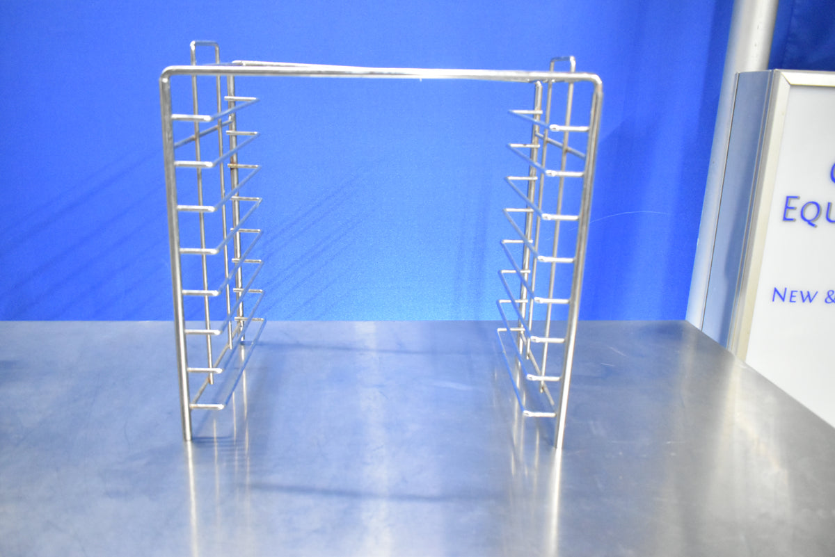Dental X-Ray Cassette Tray Holder Rack Multi-Slot Metal Wire Organizer