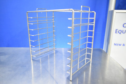 Dental X-Ray Cassette Tray Holder Rack Multi-Slot Metal Wire Organizer