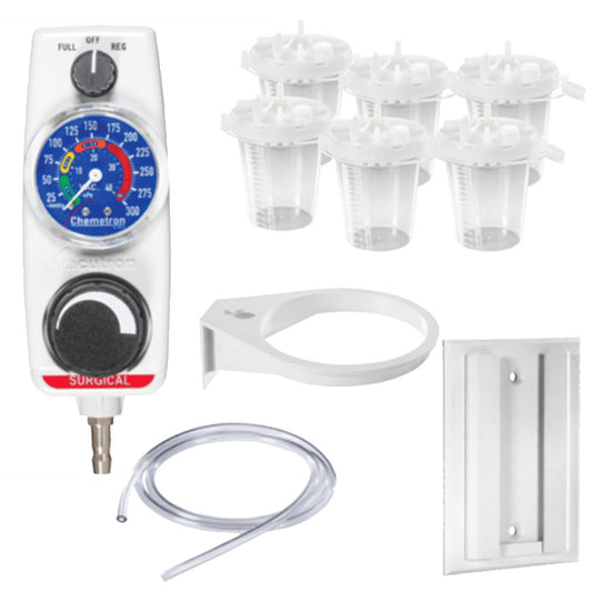 Belmed Chemetron Surgical Suction Vacuum Collection Unit - S102 image 0