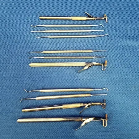 Lot of 3 Dental Amalgam Carrier Sets image 0