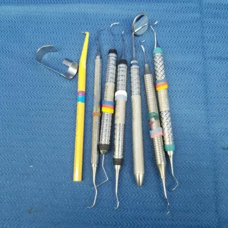 Dental Hygiene Kit Lot of Instruments image 0
