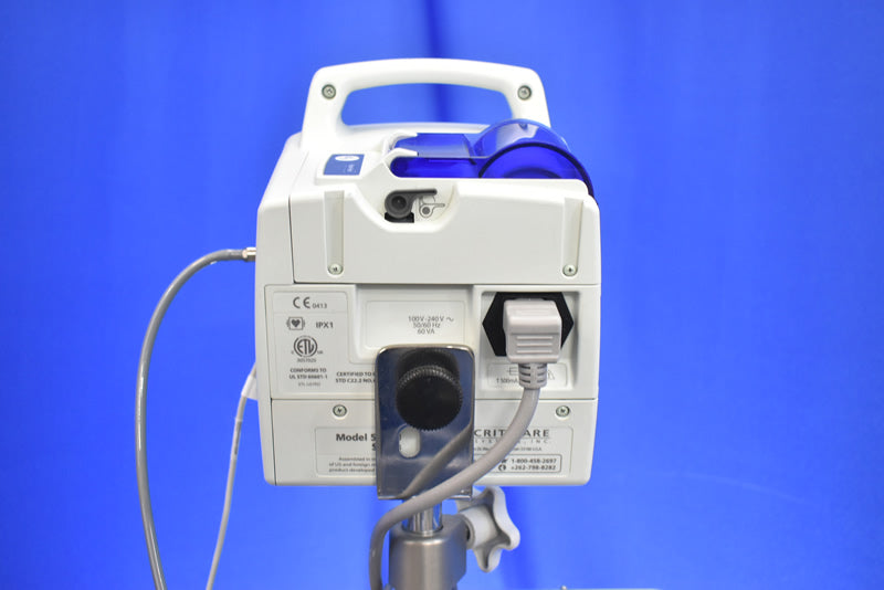 Criticare Comfort Cuff 506N3 Vital Signs Monitor with Cart image 5