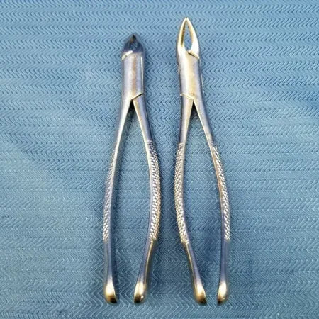 Set of 2 Premier 150 Maxillary & 151 Mandibular Dental Forceps image 0
