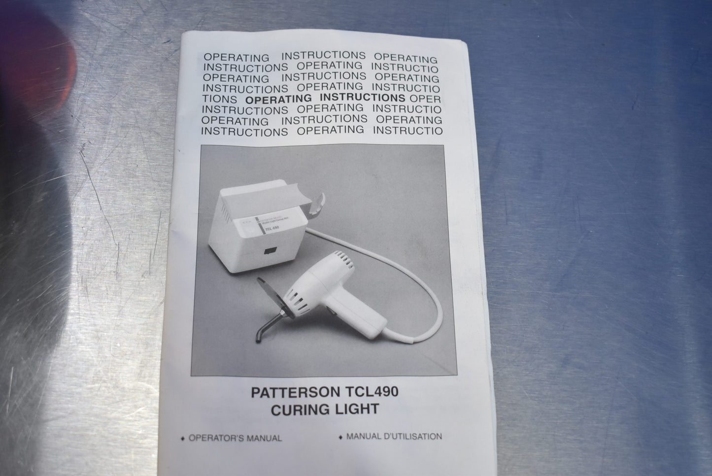 Patterson Dental Visible Light Curing Unit TCL-490 -  Comes With Eye Shield Kerr image 3