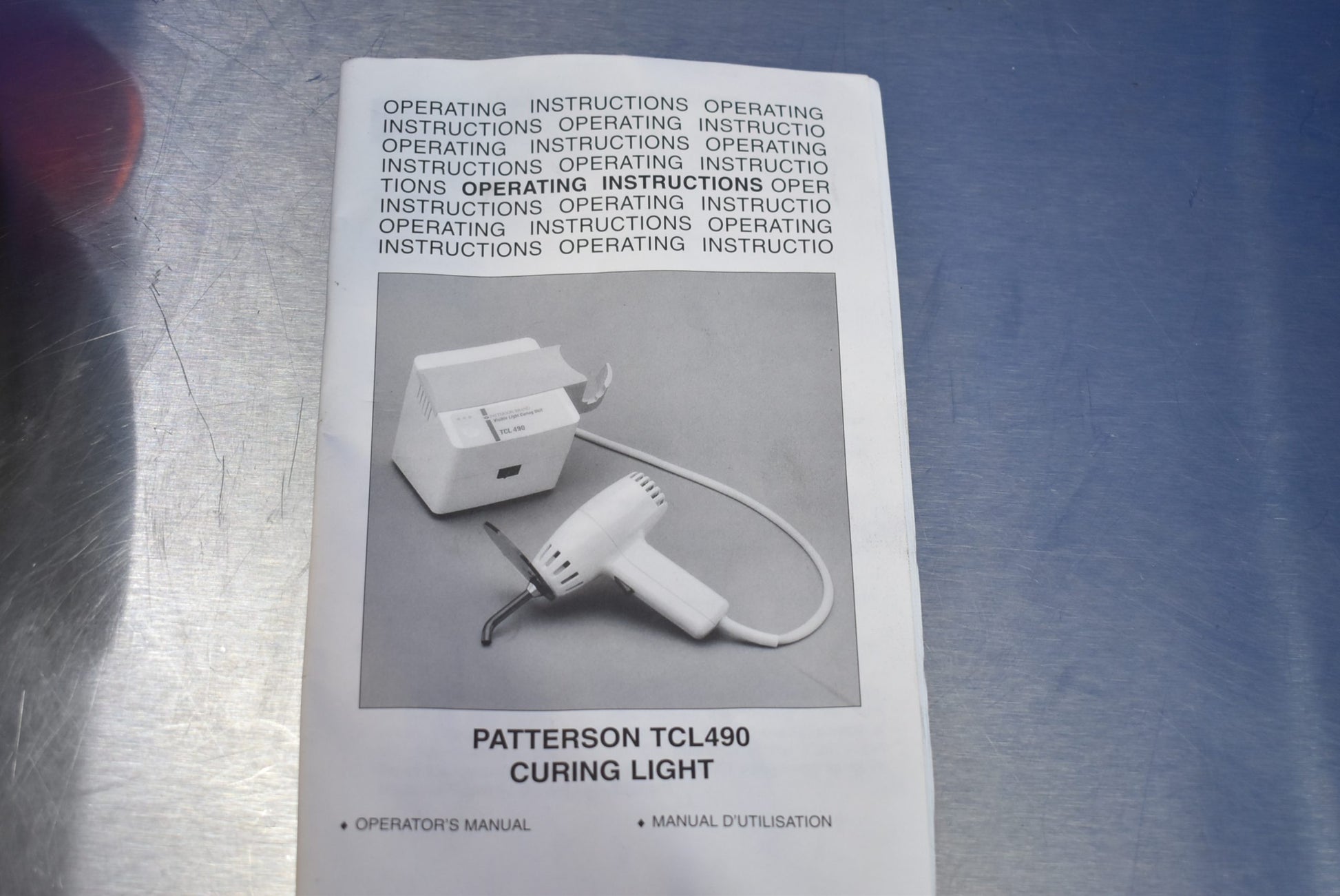 Patterson Dental Visible Light Curing Unit TCL-490 -  Comes With Eye Shield Kerr image 3
