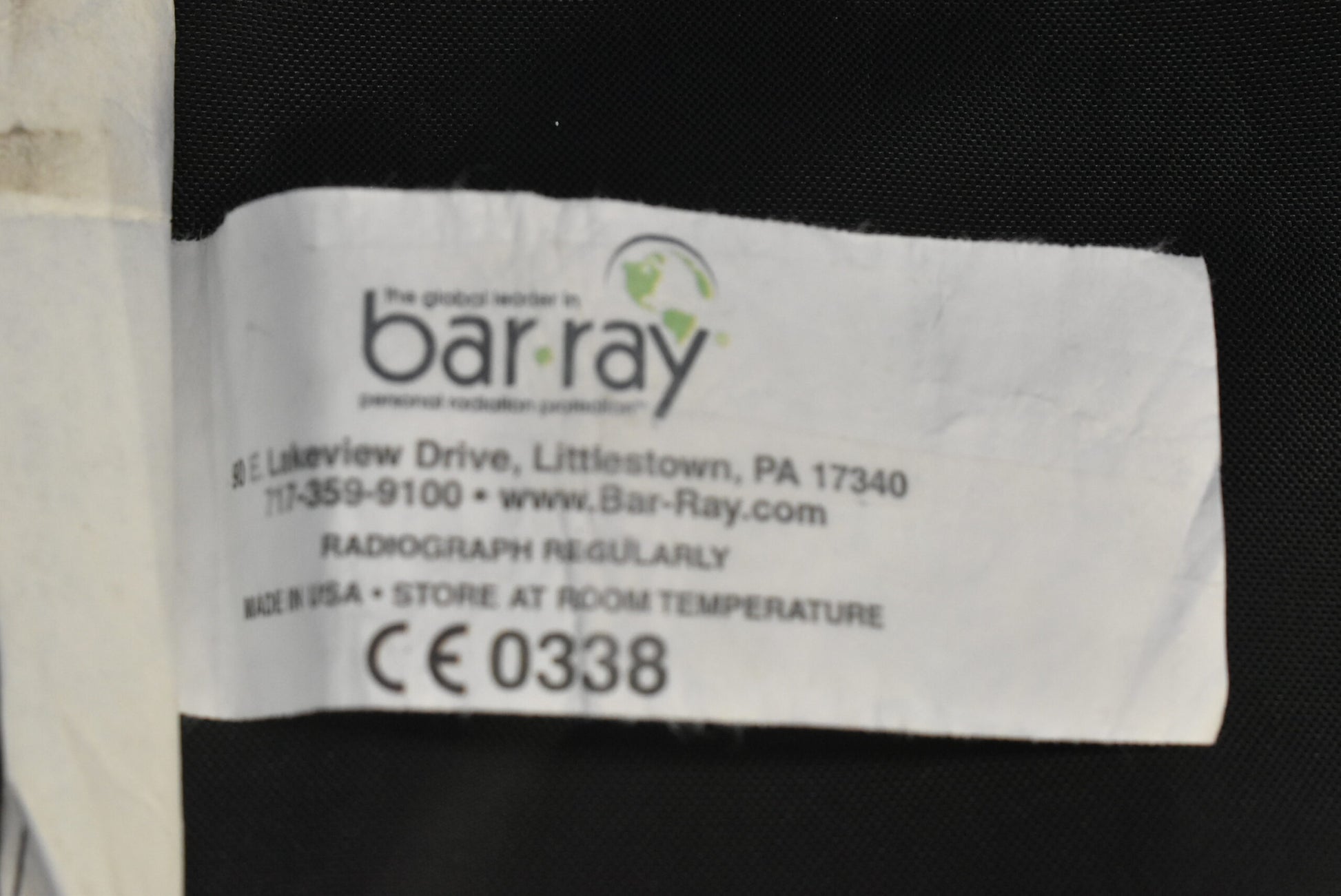 Bar Ray Starlite Left Sleeve X-Ray Apron .25mm image 2
