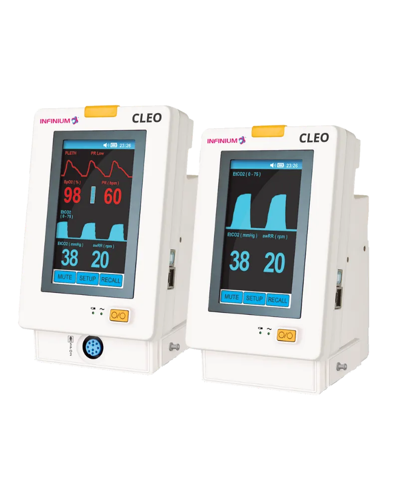 Cleo Compact EtCO2 Monitor with Vitals - Dental Equipment Store