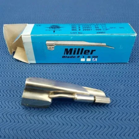Miller Laryngoscope Stainless Steel Blade #000 image 0