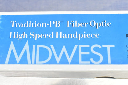 Dentsply Midwest Tradition PB Fiber Optic High Speed Handpiece #790045 image 5