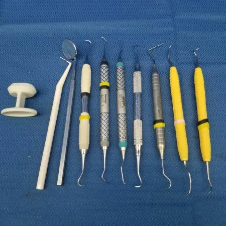 Dental Hygiene Kit Lot of Instruments image 0