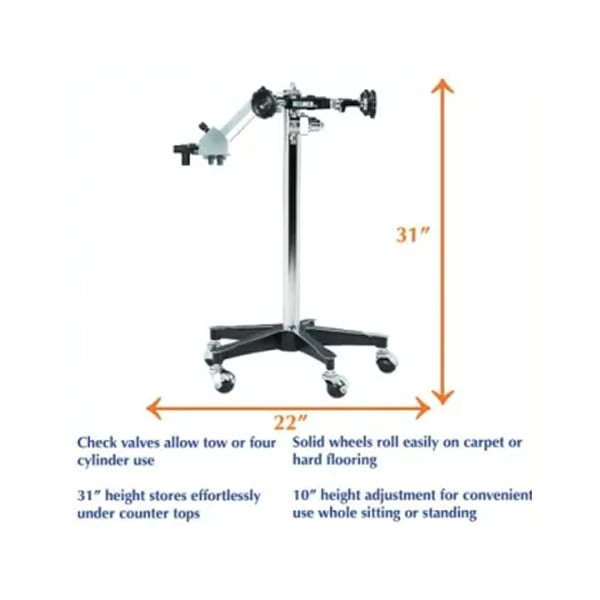 Belmed Flowmeter System with 4 Cylinder Yoke Block F300 image 7
