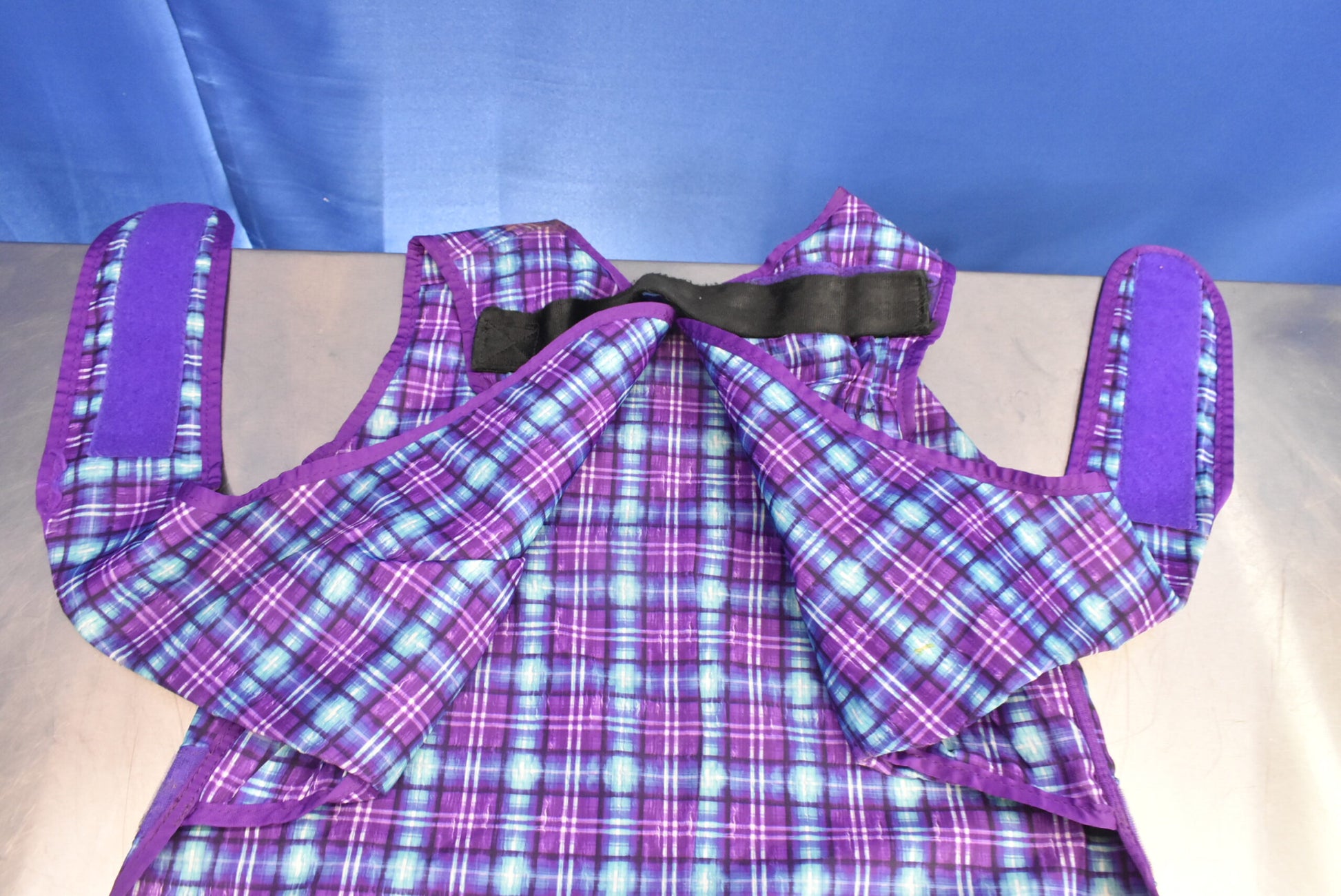 Infab Lead Apron Patch Pattern Pink and Blue image 2