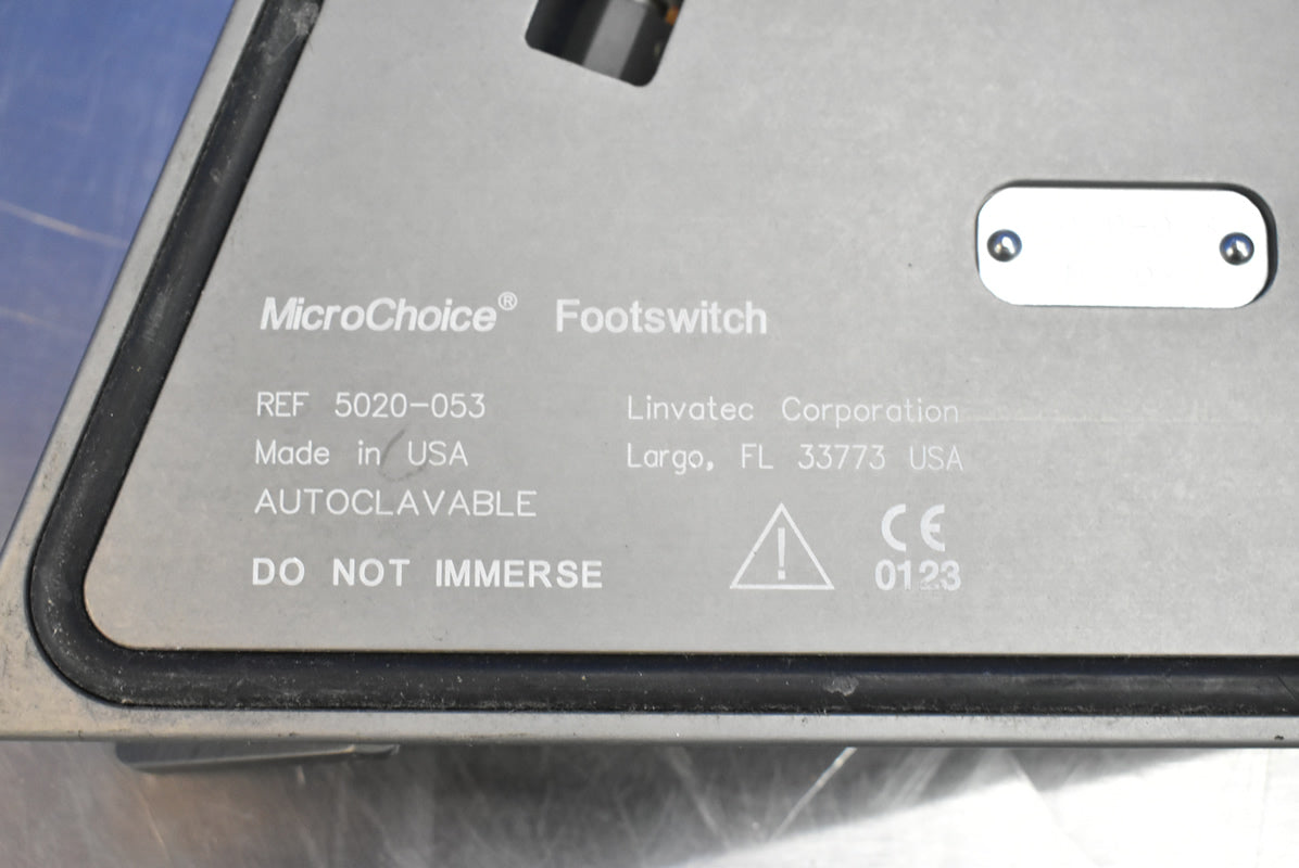 Linvatec Hall Surgical Console with Foot Switch & Handpiece image 5