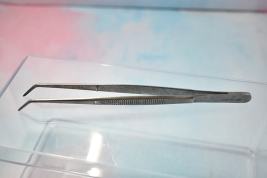 Stainless Cotton Forceps - #0001 image 0