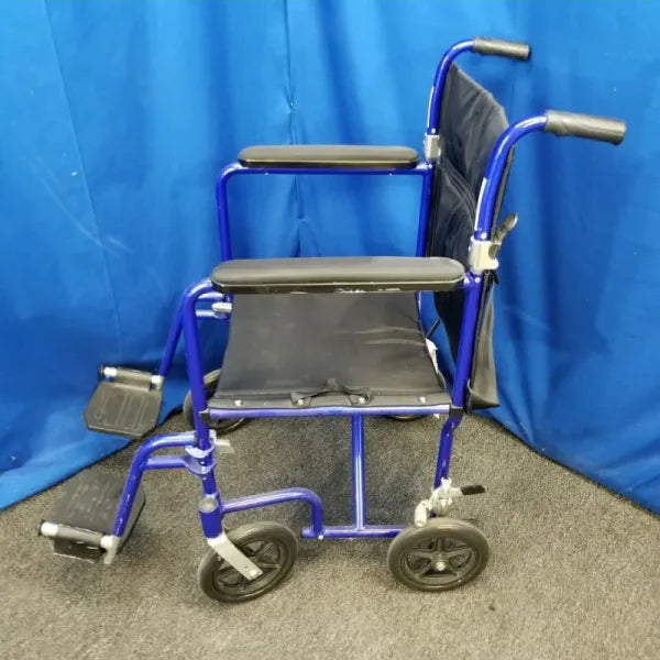 Medline Patient Transport Wheelchair image 1
