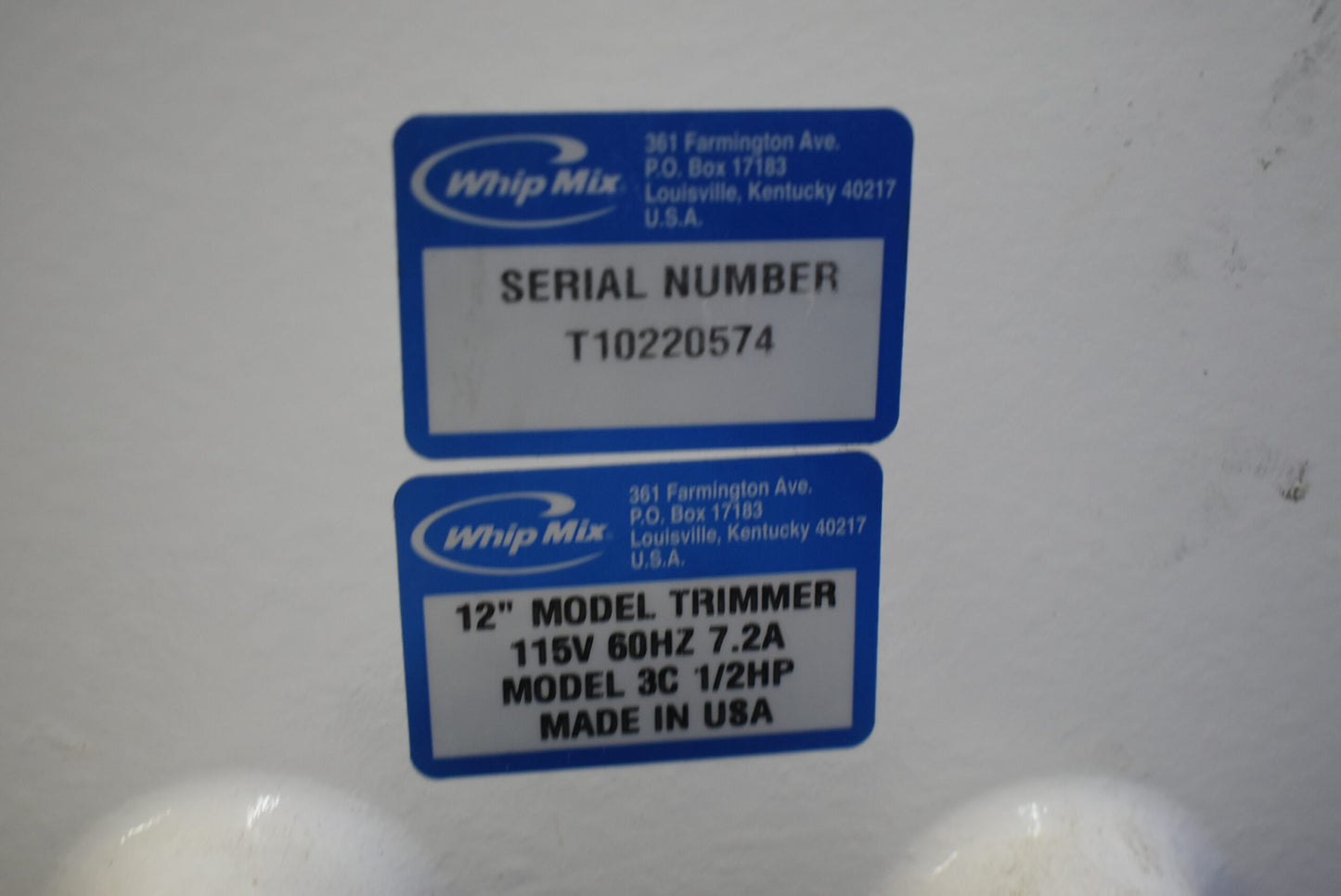 Whip Mix 12" Model Trimmer Model 3C image 6