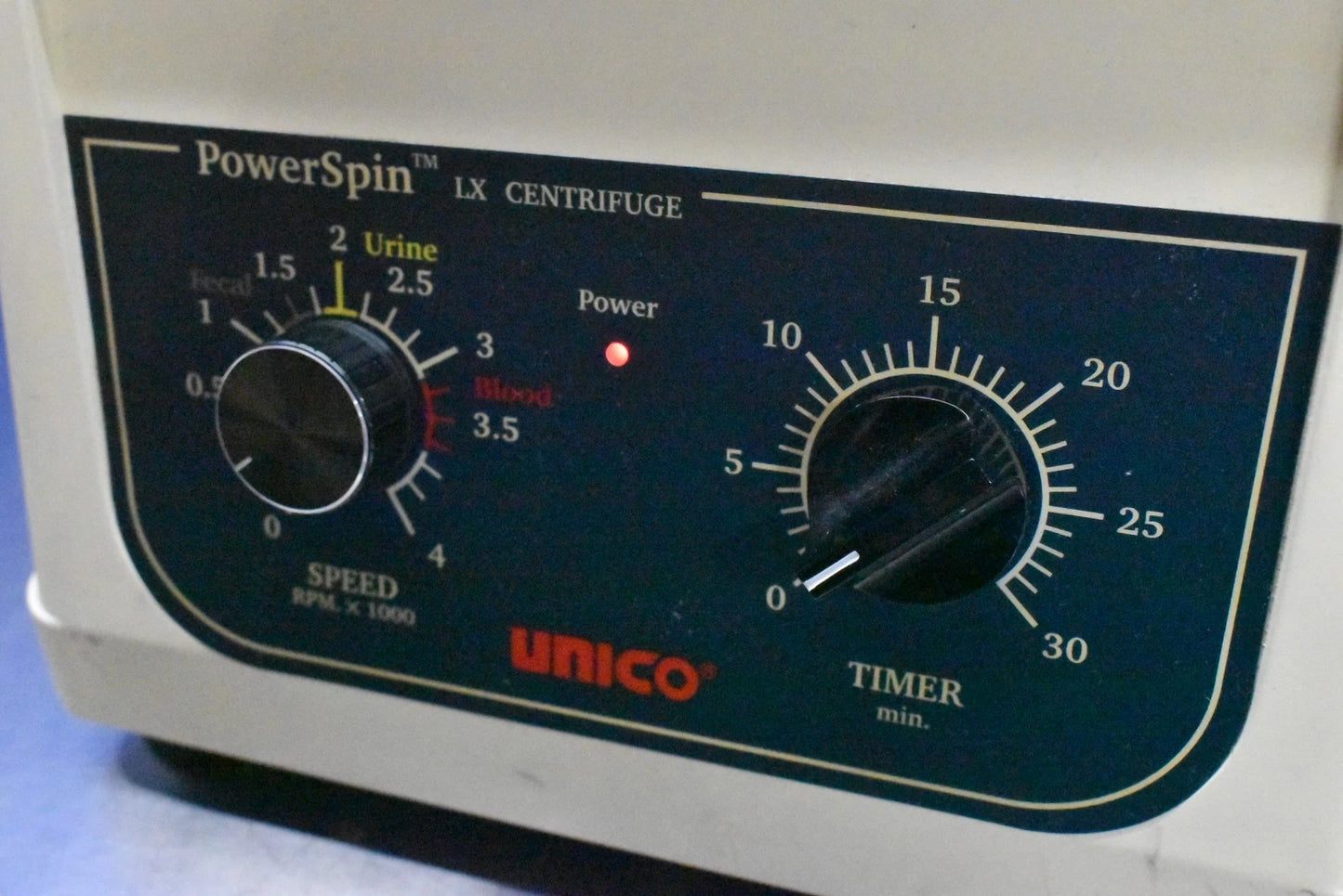 Unico Powerspin LX Centrifuge Model C856