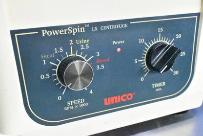 Unico Powerspin LX Centrifuge Model C856