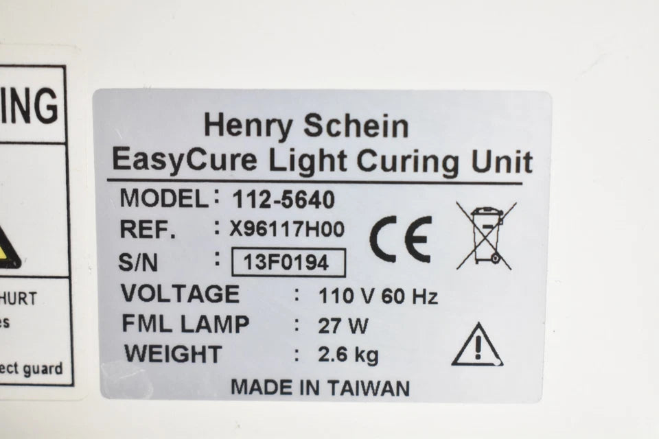 Henry Schein EasyCure Light Curing Light Model 112-5640 - Dental Equipment Store